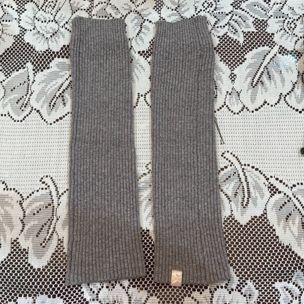 Gray Capezio Leg Warmers